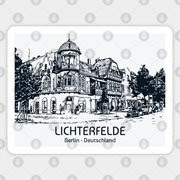 Lichterfelde - Deutschland Magnet by Lakeric